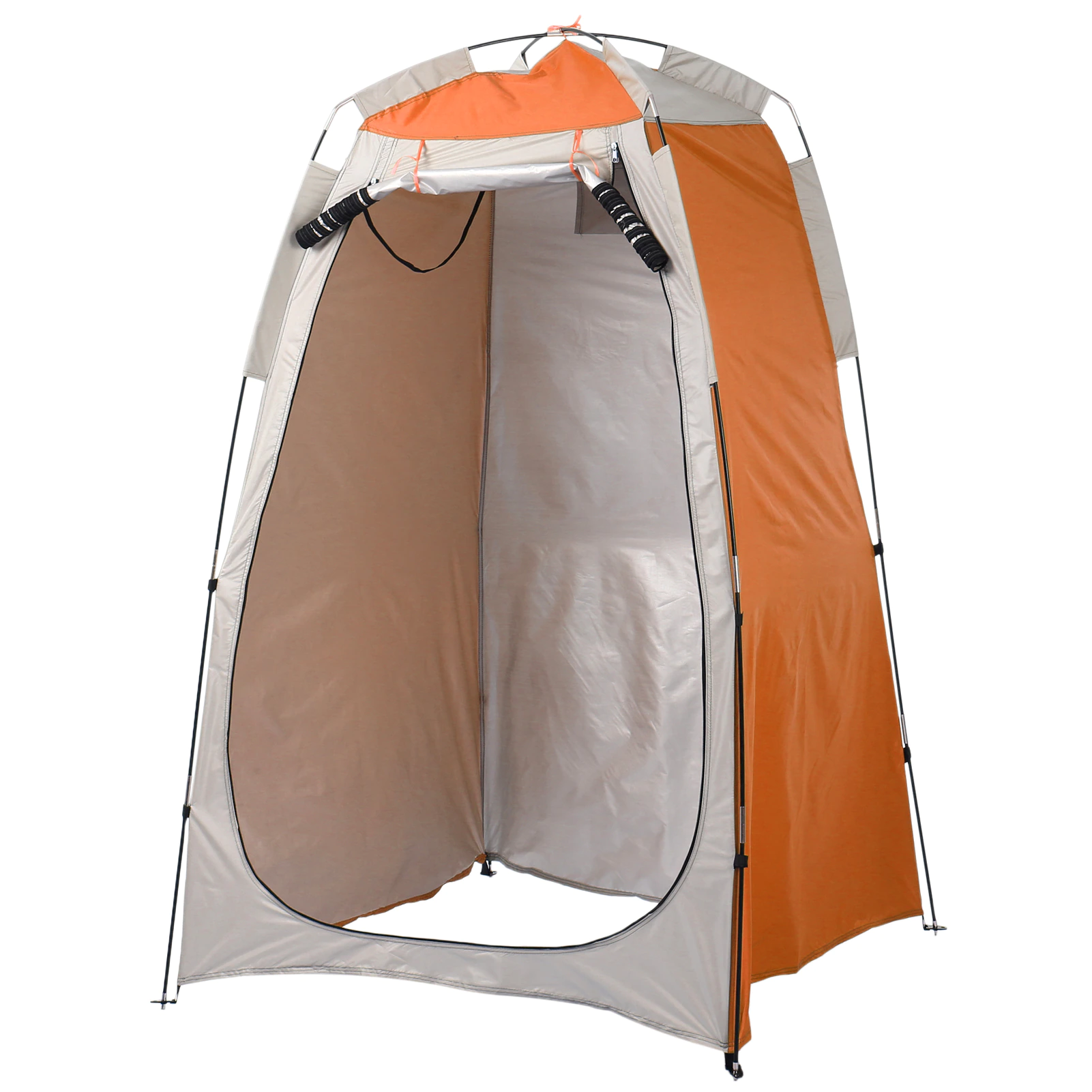 Cheap Goat Tents Portable Outdoor Shower Tent Camping Beach Shower Toilet Changing Tent Privacy Shelter Tent Fitting Room Shelter with Window Tents 